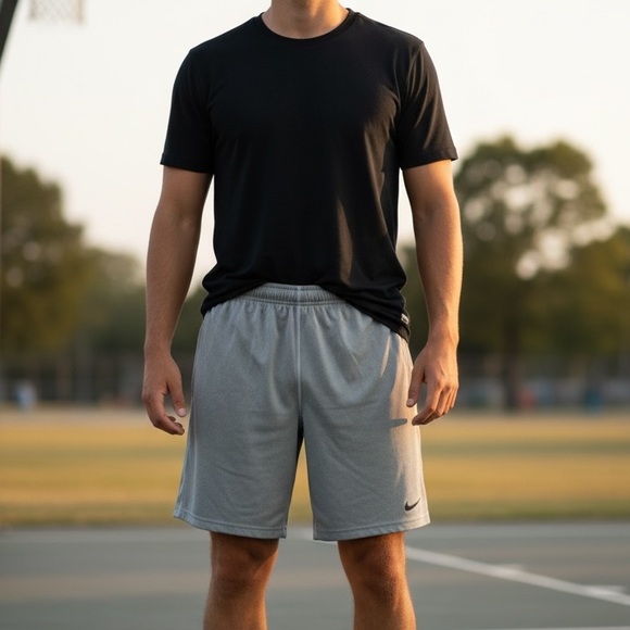 Nike Other - Nike Men's Light Gray Athletic Shorts